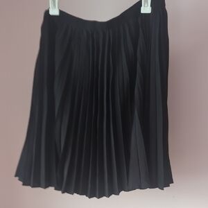 Jason Wu Black Mini Pleated Skirt